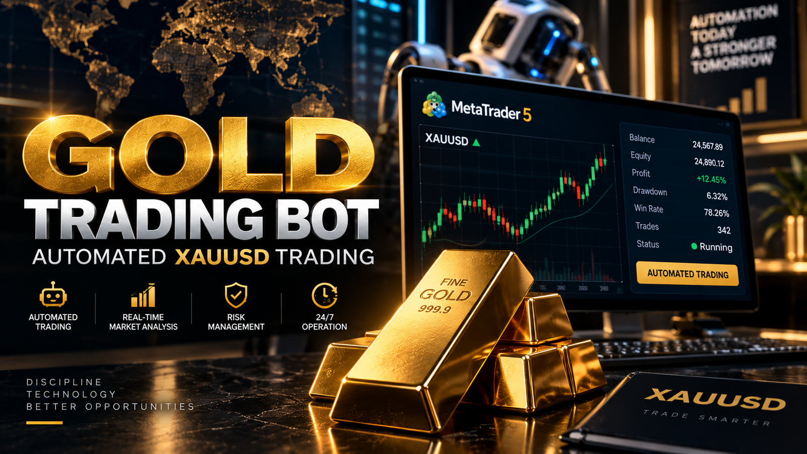 Gold Trading Bot for MT5: How Automated XAUUSD Trading Works
