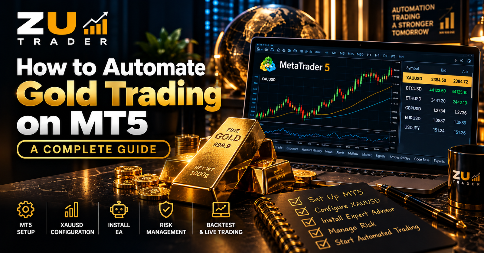 How to Automate Gold Trading on MT5: A Complete Guide