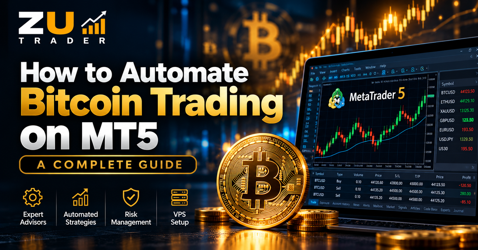 How to Automate Bitcoin Trading on MT5: A Complete Guide